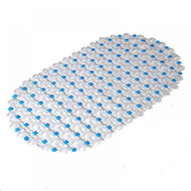 ZHAOCHENG Alfombrilla de baño antideslizante de goma antimoho con agarre de succión fuerte extra grande para ducha
