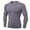 Grey, variant on Men's Velvet Fitness Tee for Daily Wear and Training Craft Performance Top with Stretch and Breathable Men's Loose Fit Shirts