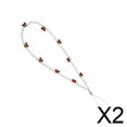 thumbnail image 1 of Correa para dijes de teléfono,Correa para dijes de teléfono con cuentas Correa para muñeca Cordón para muñeca Cartera,Correa para muñeca Cadena Accesorios para pulsera Llavero,Cartera, 1 of 10