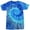 Blue Jerry, variant on Tie Dye Style T-Shirts for Men and Women - Multi Color Tops by Krazy Tees