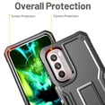 thumbnail image 3 of FITO For Moto G Stylus 5G 2022 Case, Phone Case with Screen Protector and Kickstand (Black), 3 of 5