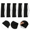 thumbnail image 1 of OULII 5 Pcs Sac de Rangement Léger en Nylon Noir avec Cordon de Serrage, Bandoulière Confortable, 1 of 6