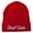 Red, variant on Chief Cook Embroidered Long Beanie - Royal OSFM