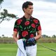 thumbnail image 3 of Fotbe Cherry Camiseta Polo de Golf para Hombre con Estampado – Camisa Deportiva Transpirable con Cuello Abotonado-X-Large, 3 of 6