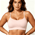 thumbnail image 7 of luopital 5 Pack Women's Seamless Bralettes Cami Bras No Underwire Wireless Bralette Unlined Unpadded Comfort Sports Bra S, 7 of 7
