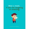 thumbnail image 3 of ArtsyQuotes 12x14 Black Modern Framed Museum Art Print Titled - World Health Organization Quote: Wear a Mask, 3 of 5