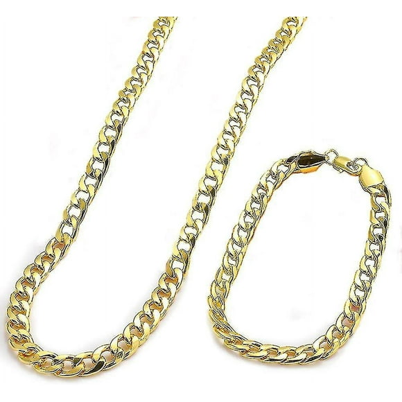 Gold Chain Men, Cuban Link Chain Gold, Cuban Link Chain Men, Men Curb Chain Gold, Cuban Gift