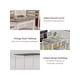 thumbnail image 4 of Industrial 5-piece dining mesa set para 4-rectangular mesa con 4 sillas ideal para para small kitchens y apartments (gris), 4 of 6