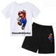 thumbnail image 3 of Nuevo conjunto de dos piezas de camiseta y pantalones cortos de Super Sonic, conjuntos de ropa para niños, niños y niñas, camisetas, camiseta y pantalones de Sonic, 3 of 5