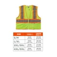 thumbnail image 5 of GloWear 21323 Type R Classe 2 Gilet Bicolore , Lime - Petit & Moyen, 5 of 5
