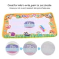 thumbnail image 4 of Tapete de tela mágico para pintar con agua para niños, con 2 bolígrafos, juguete educativo, regalo, 4 of 14