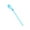 Blue, variant on 5 Pcs Reusable Plastic Straw Spoons Mixing Spoons Coffee Stirring Spoon Pipette Spoon ,Multifunctional Stirring & Drinking Spoons for Tea, Juice, and Party Beverages