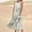 Gray summer dresses, variant on SEMPAI Up to 60% Off Summer Dresses Sun Dresses Sleeveless Crew Neck Print Long Summerdresses For Women 2025 Active for Halloween Women Dresses Up to 60% Off