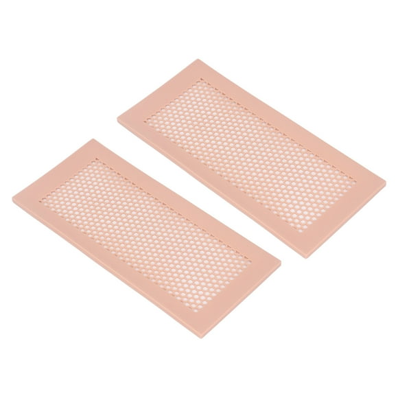 Cubiertas de ventilación para el piso del hogar, 2 piezas Cubiertas de ventilación seguras para bebés Cubiertas de ventilación a prueba de bebés Experiencia incomparable