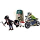 thumbnail image 2 of Set de Juego Playmobil Moto de Policía Persecución 32 Piezas, 2 of 3