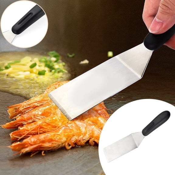 Stainless Steel Spatula 98 Inch Metal Turner For Cooking Pancakes Eggs Desserts BBQ Griddle