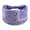 Purple, variant on 1PC Women Wide Bandana headbands, Boho Knot Hair Scarf Bands, Stretch Floral Printed Non Slip Headbands, Elastic Turban Head Wraps