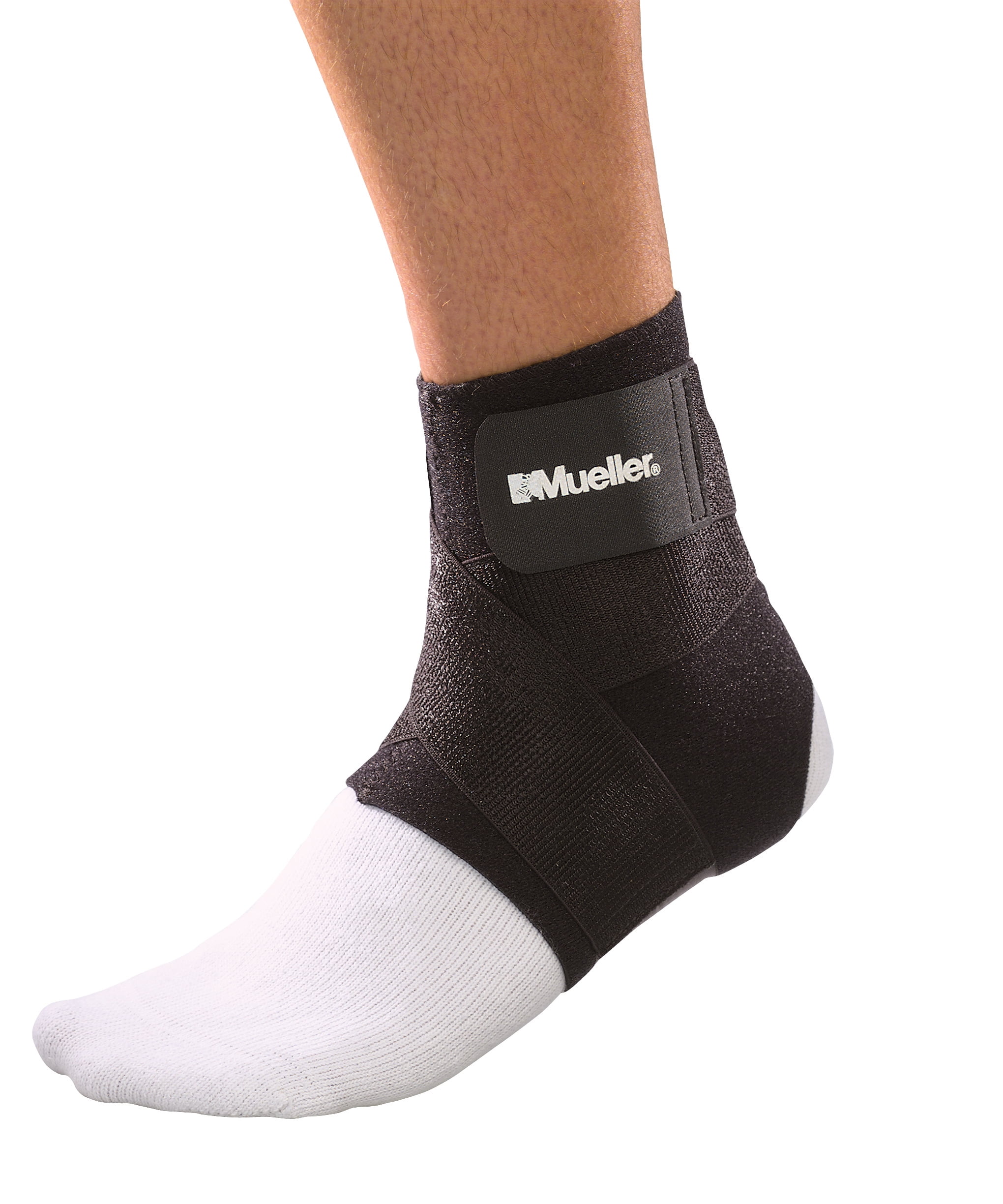 L-XL MAVA Sports Ankle Brace Compression Support Sleeve for Sports & Therapy 