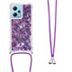 thumbnail image 1 of Funda FOXDOCK para Xiaomi Redmi Note 12 4G con Cuerda Ajustable, Brillo Líquido, Protección Antigolpes y Lente – Ideal para Regalo, 1 of 6