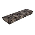 thumbnail image 2 of Rongfmy Stretch Jacquard Dining Bench Cover Removable Bench Slipcover Washable A, 2 of 9