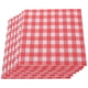 thumbnail image 1 of 100 hojas de papel encerado a cuadros, papel encerado seco para barbacoa y picnic., 1 of 5