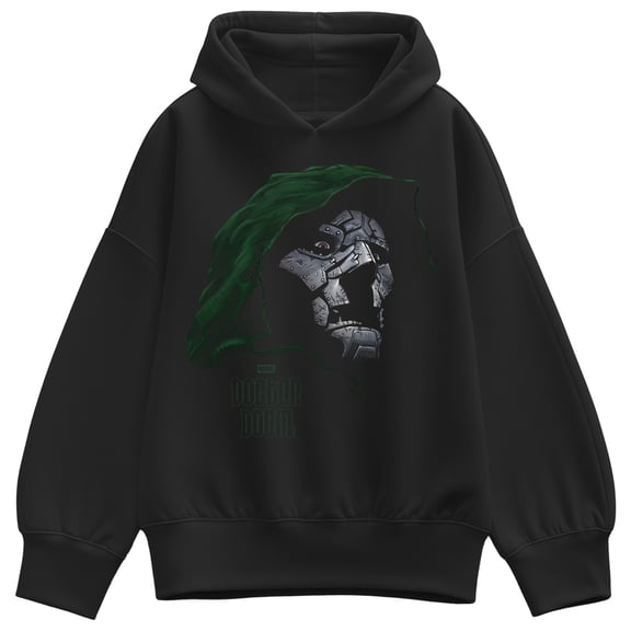 Fantastic Four - Dr. Doom - Women's Oversized Fleece Hoodie Sweatshirt