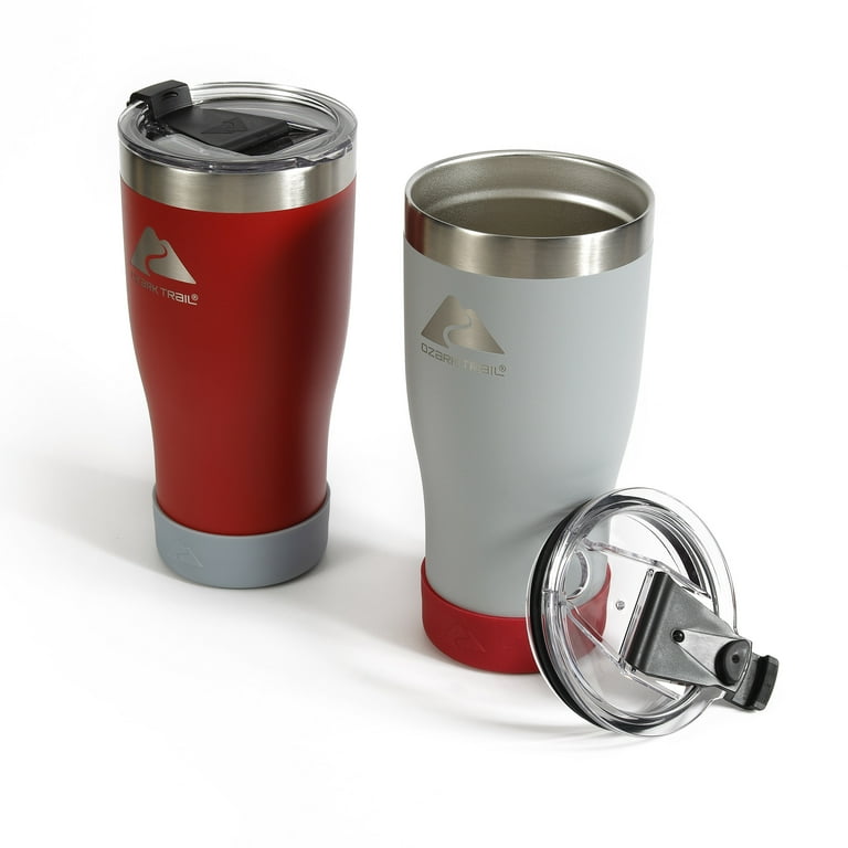 Grab a 2-Pack of Ozark Trail Stainless Steel Tumblers from $6.50 (Reg. $7+  each)