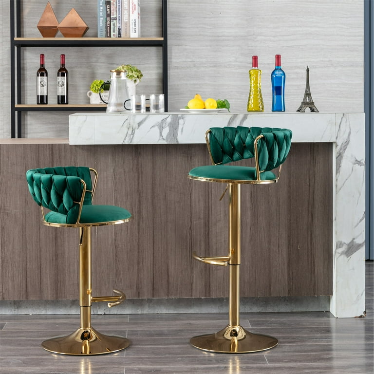 Gold accent bar stools deals