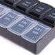 thumbnail image 4 of Estuche organizador de medicamentos Braille, transparente, 14 divisores, dispensador de mesa, portátil Ndcxsfigh Cuidado Belleza, 4 of 9