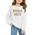 thumbnail image 5 of Coerni First Day of School Pullover Outfits for Girls Fourth Grade Kid Back to School Sweatshirt Comfy Crewneck Blouse Cotton Top, 5 of 7