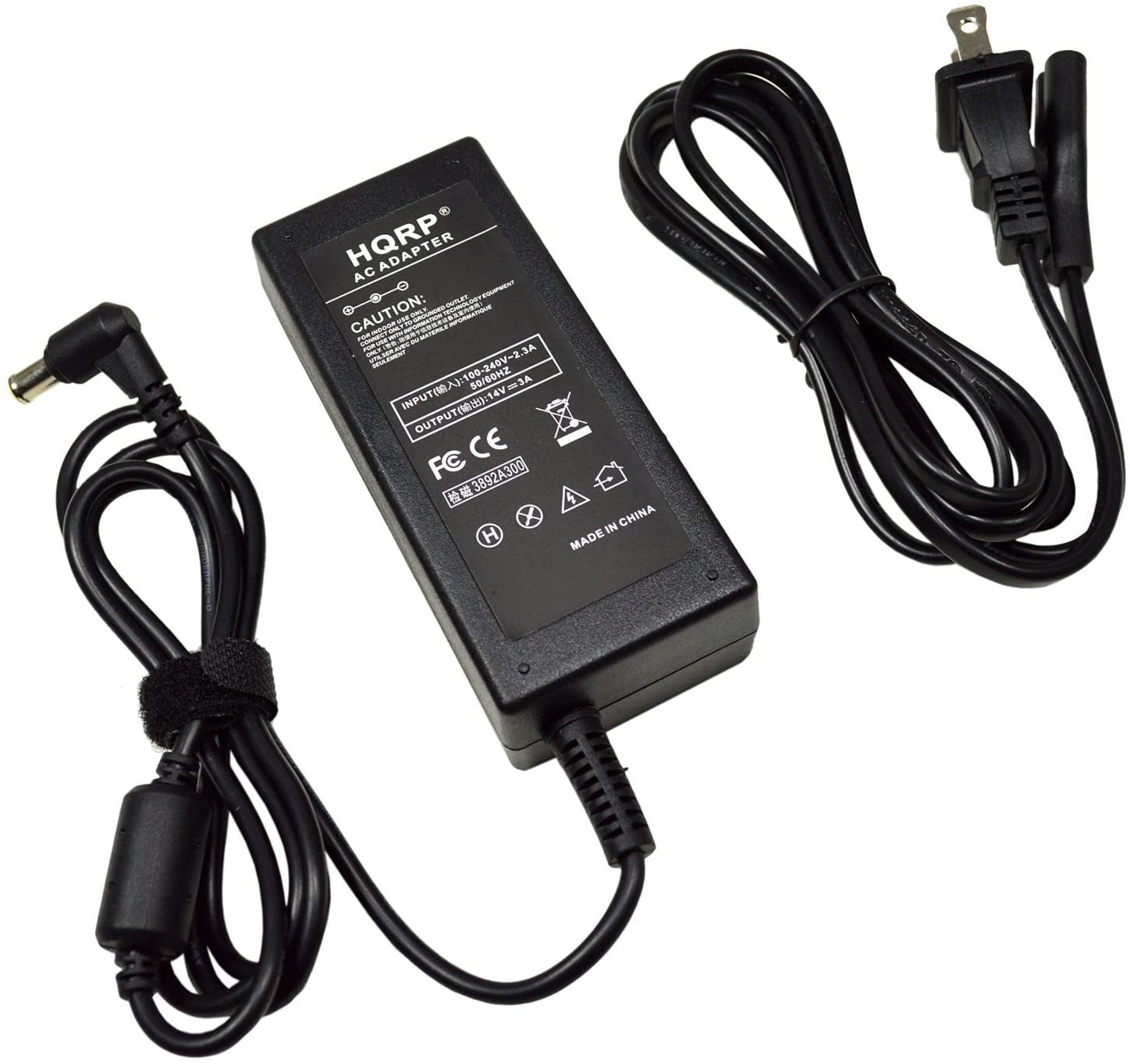 AC Adapter for Samsung LED HD Monitor S22C300H S24C570HL S27C750P 