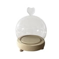 thumbnail image 3 of Cúpula de exhibición con Base de madera, vitrina transparente para decoración de mesa, manualidades, escaparate, regalos de Navidad, cúpula de cristal 135 cm x 95 cm Macarena Cúpula de campana de exhibición, 3 of 8