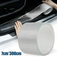 thumbnail image 1 of 300Cm *7Cm Car Auto Door Protection Sill Scuff Cover Anti-Scratch Sticker, 1 of 8