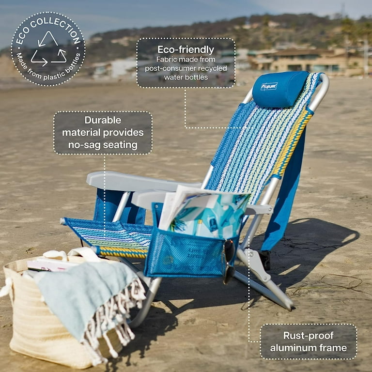 Lightspeed outdoors reclining beach chair discount