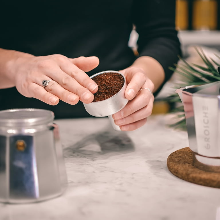 Grosche Milano Stovetop Espresso Maker Moka Pot 3 Espresso Cup
