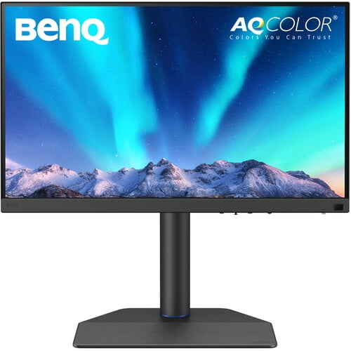 Restored BenQ PhotoVue 27" 4K UHD IPS Monitor 5ms GtG 16:9 1000:1 400 nits, HDR10 & HLG, SD Card Reader, USB-C Anti-Glare HDMI & DisplayPort - SW272U