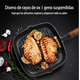 thumbnail image 4 of Sartén De Hierro Fundido Para Filetes Sartén Rayada negro/marron, 4 of 5