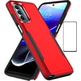 thumbnail image 1 of LAICAIW for Motorola Moto G Stylus 5G Case 2022 with Screen Protector,Slim Fit Bumper Heavy Duty Dual Layer Rugged Shockproof Armor Defender Back Cover Protective Phone Case for Moto G Stylus 5G 202, 1 of 7