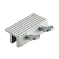 1-7/8 in., Aluminum Double Thumbscrew Sliding Door Lock