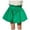 Green, variant on Odeerbi 2-8 Years Toddler Girls Skorts Summer Cotton Shorts Breathable Solid Color Loose Culottes Shorts
