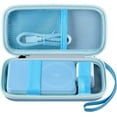 thumbnail image 1 of SHIQI-Case Compatible avec Anker 633/622/621/321 Batterie Magnétique MagGo Chargeur Portable Sans Fil 10K/5K, Support de Rangement pour Baseus 6000mAh pour iPhone Cellulaire Alimentation - Étui Seulement (Bleu), 1 of 4