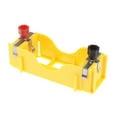 thumbnail image 1 of Caja Plástica Amarilla Del Tamaño De De La 1 Del Tenedor De Para e Enseñanza Física Cola Conector de soporte, 1 of 8