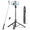 Black, variant on SelfieShow Automatic Tripod, 70'' Selfie Stick Tripod with 360Rotation and Remote Control, Compatible with iPhone/Android (Black)