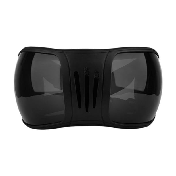 Protección ocular para caballos, gafas de seguridad para caballos, protección, gafas de equitación portátiles para juegos de salto, equitación de resi negro y gris