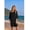 Black, variant on Ekouaer Plus Size Nightgowns for Women Bamboo Viscose Sleepshirts Short Sleeve Nightshirt Oversized Sleepwear Sleepdress