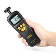 thumbnail image 2 of SMART SENSOR Handheld LCD Digital Tachometer Speedometer Tach Meter Wide Measuring Rang 0.5 ~ 19999 RPM, 2 of 7