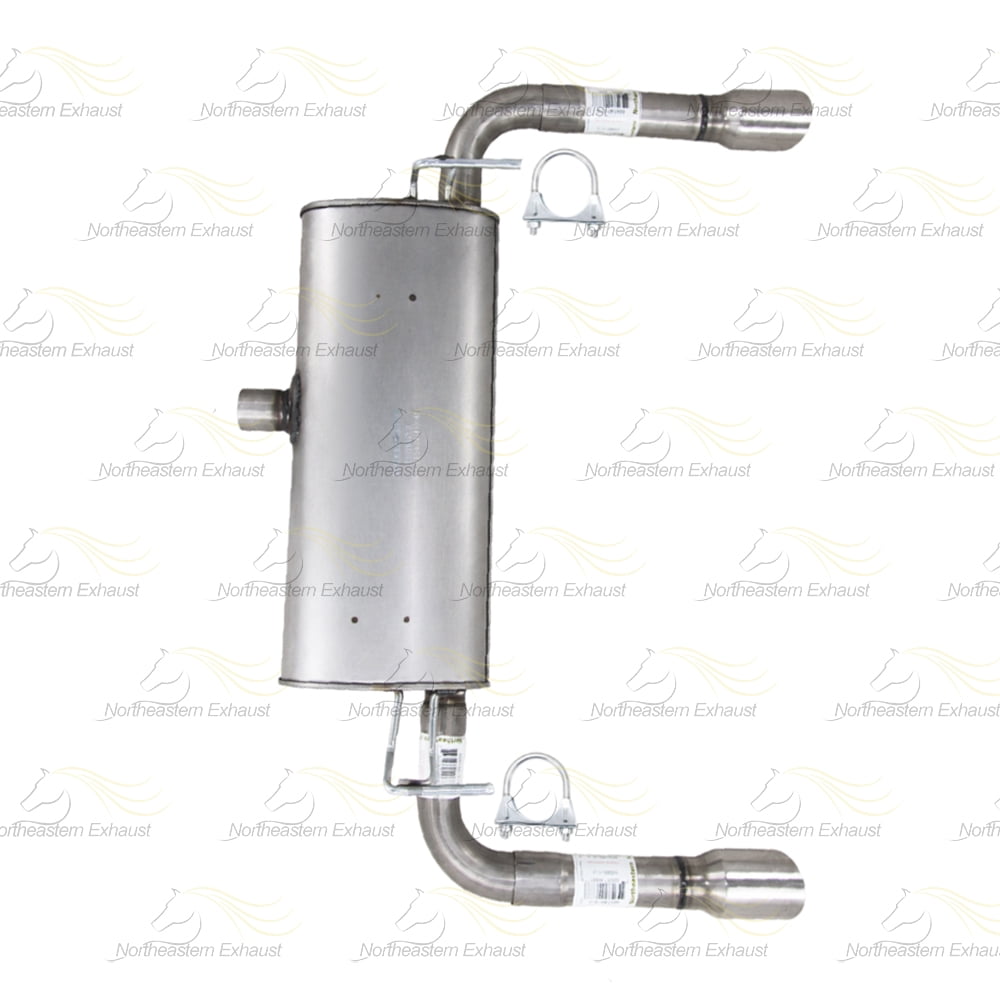 Northeastern Exhaust Muffler Fits 2008-2012 Chevrolet Malibu 3.6L - Direct Fit | Stainless Steel