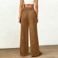 thumbnail image 3 of RXMEKW Elastic Waist Sweatpants for Women With Side Pockets Relaxed Fit Casual Pants Polyester Solid Color, 3 of 8