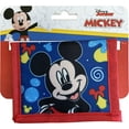 thumbnail image 2 of Mickey Mouse Little Boy Bifold Wallet With Zippered Pocket, 2 of 5