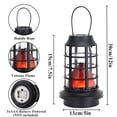 thumbnail image 3 of Volcano Flame Flickering Breath Lantern  5-Inch Set of 2, 3 of 6